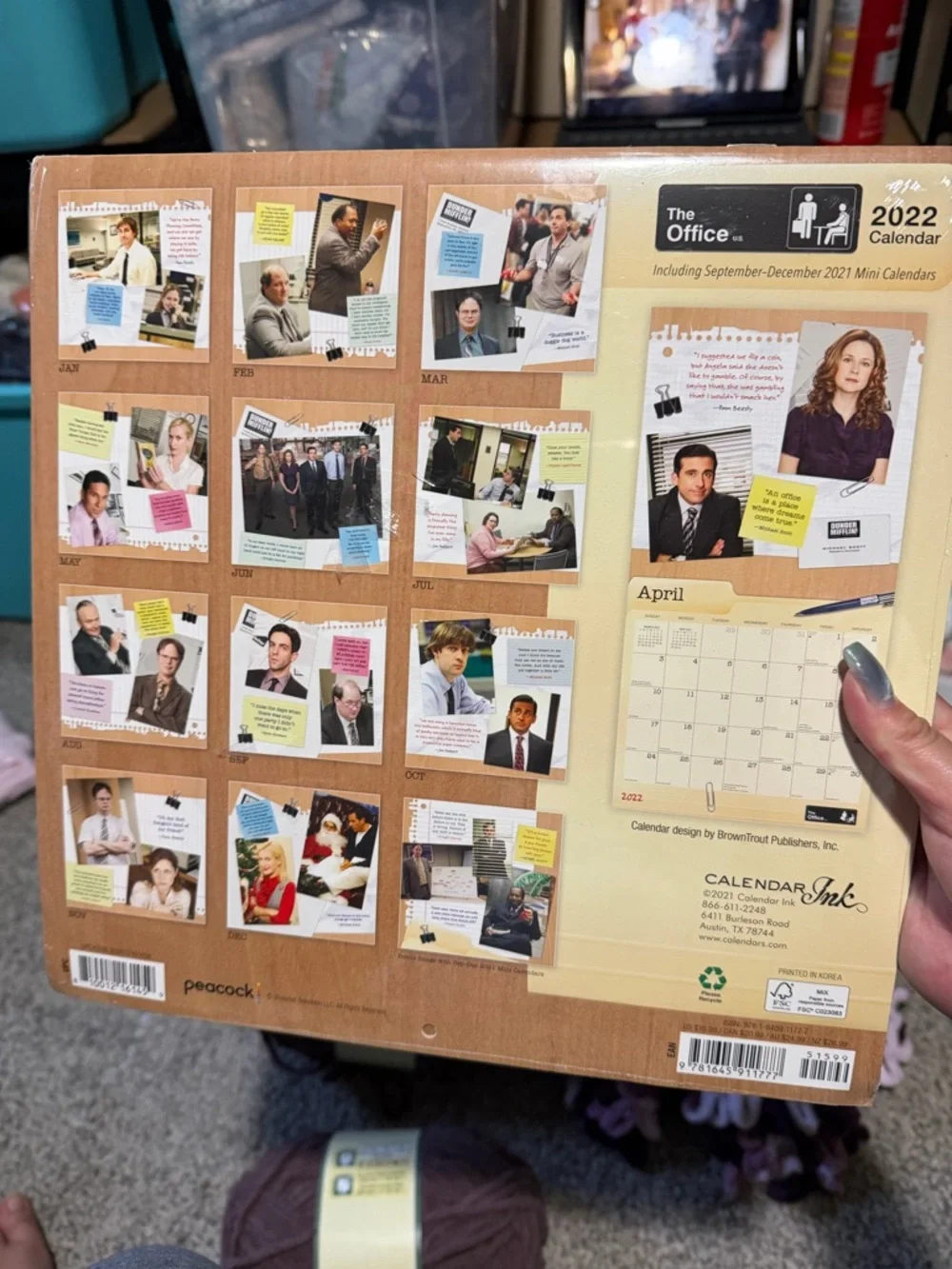 🦋❣️The Office 2022 Wall Calendar –